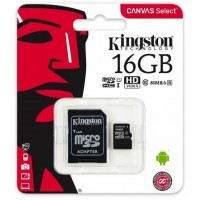 Kingston Canvas Select 16GB Micro SDXC Class-10 Micro-SD memorijska kartica (SDCS/16GB)